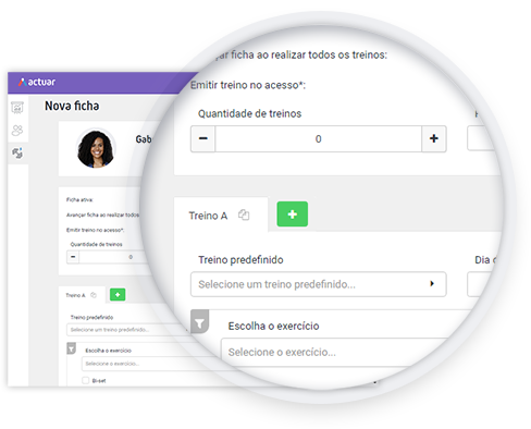 Emitir treinos agora é mais fácil